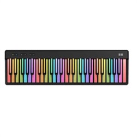 Piano (ロリ)(ROLI Learnアプリ対応)(49鍵・MIDIキーボード)(ポリフォニックアフタータッチ)(発光鍵盤)(バッテリー内蔵)(Bluetooth)(USB-C接続)(国内正規品・2年保証)