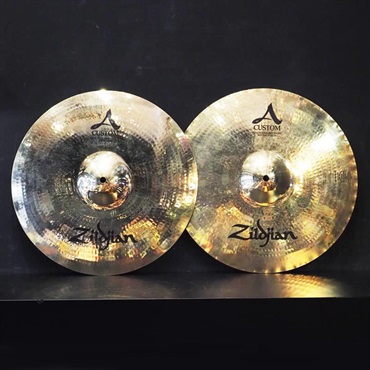 Zildjian USED 中古 A Custom Mastersound HiHat 15 pair [Top:1124g/Bottom:1676g]