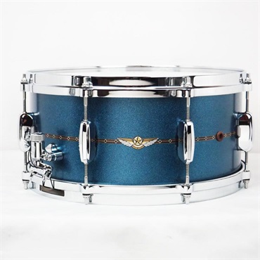TAMA TBS1465D-SBM [STAR Buniga 14×6.5 Snare Drum - Satin Blue Metallic]【Made in Japan】
