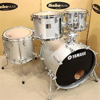 USED 中古 Maple Custom Absolute 4pcs Drum Set -  Silver Sparkle [20BD，14FT，12TT，10TT]