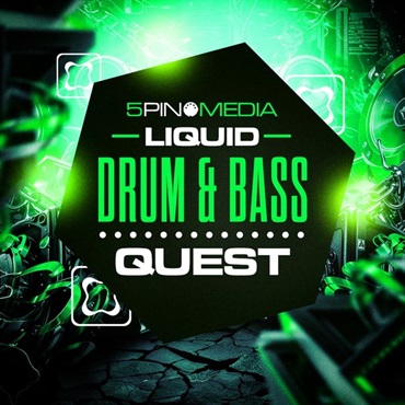 5PIN MEDIA Liquid Drum & Bass Quest (ドラムンベース)(アトモスフィア)(リキッドドラムンベース)(サンプルパック)(オンライン納品)(2時間以内に納品)