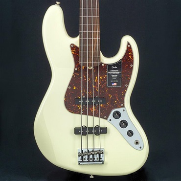Fender USA USED 中古 American Professional II Jazz Bass FRETLESS (Olympic White/Rosewood)