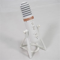 USED 中古 AG01 W (ホワイト)(ヤマハ)(コンデンサーマイク)(ストリーミング)(配信)(ループバック搭載)(単一指向性)(インターフェース内蔵)
