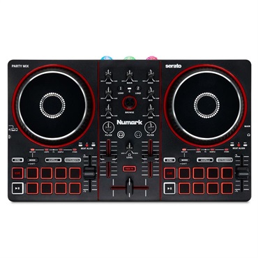 Numark Party Mix III 【内蔵ライト搭載 コンパクトDJコントローラー】(ヌマーク)