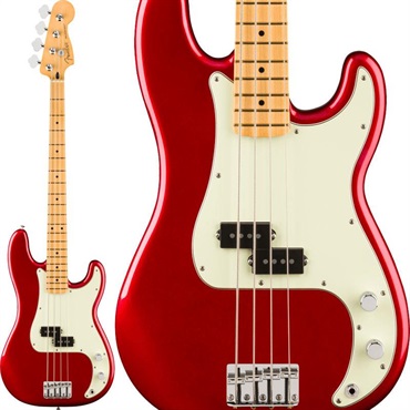75th Anniversary Player II Precision Bass (Candy Apple Red/Maple)