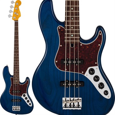 Fender Made in Japan Limited Active Modern Jazz Bass ( Sapphire Blue Trans/Rosewood)