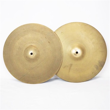 Zildjian VINTAGE 1970's A Zildjian New Beat Hihat 14'' Pair[872g/1292g]