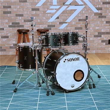 SONOR MOMENTUM Series 4pc Drum Kit [BD22，FT16，TT12&10 / GT Black]