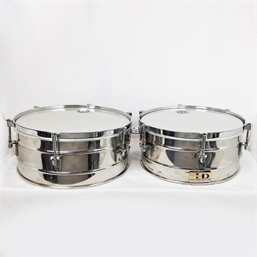 LP Vintage 80s～90s Tito Puente Model Timbales/Chrome Over Brass Shell 14''&15''/M.Cohen Bagde