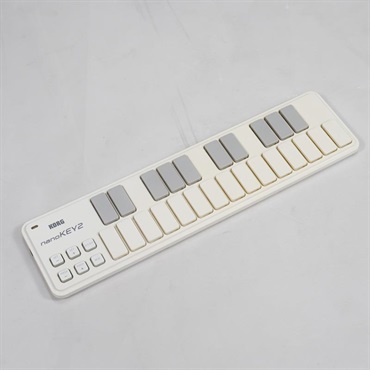 KORG USED 中古 nano KEY 2 (White)(コルグ)(25鍵)(MIDIキーボード)(nanokey2)