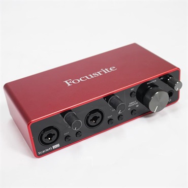 Focusrite USED 中古 Scarlett2i2 Gen3 (2in2out・オーディオインターフェイス)(フォーカスライト)(スカーレット)
