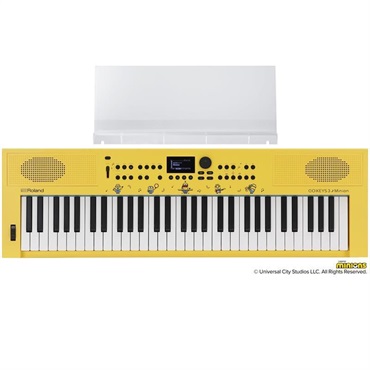Roland (限定生産モデル)(数量限定・オリジナルミニトートバッグ付き)GO:KEYS 3 Minion 専用譜面立て(MRGKS3/5)セット (GOKEYS3-MI) (ゴーキーズ 3 ミニオン)