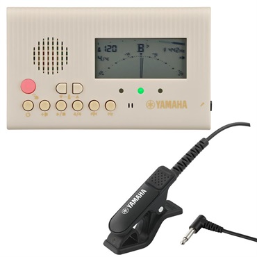 YAMAHA ヤマハ / TDM-600BE チューナー メトロノーム + TM-40BK (ブラック) チューナー用 マイクロフォンセット 【セットがお買い得!!】
