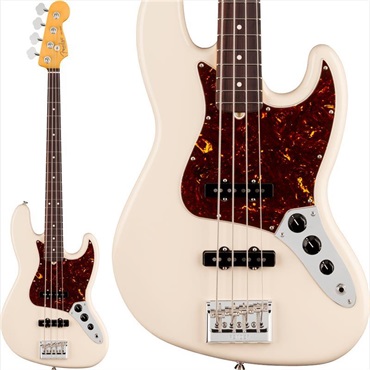 American Professional Jazz Bass (Olympic White/Rosewood) 【2026 Model 購入先着キャンペーン】