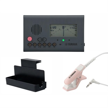 YAMAHA ヤマハ / TDM-600GY チューナー メトロノーム 3点セット（TDM-600GY/TM-40PK/MS-RKDX） 【セットがお買い得!!】