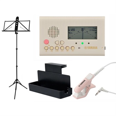 YAMAHA ヤマハ / TDM-600BE チューナー メトロノーム 4点セット（TDM-600BE/TM-40PK/MS-RKDX/MS-260AL）  【セットがお買い得!!】