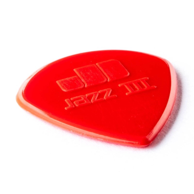 Dunlop (Jim Dunlop) 47R Nylon Jazz III Pick (レッド) 画像1