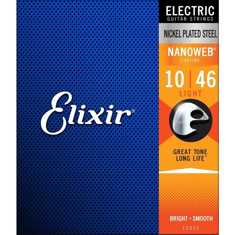 ELIXIR Electric Nickel Plated Steel with NANOWEB Coating #12052 (Light/10-46) 画像1