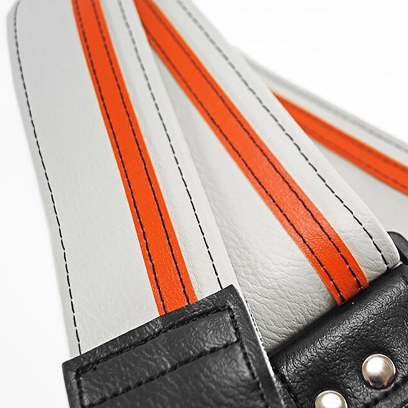 Couch Guitar Strap Racer X White/Orange 画像1