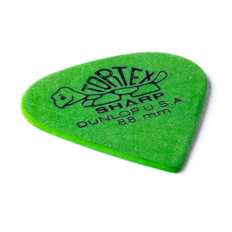 Dunlop (Jim Dunlop) 412R Tortex Shape Picks (0.88mm/グリーン) 画像1