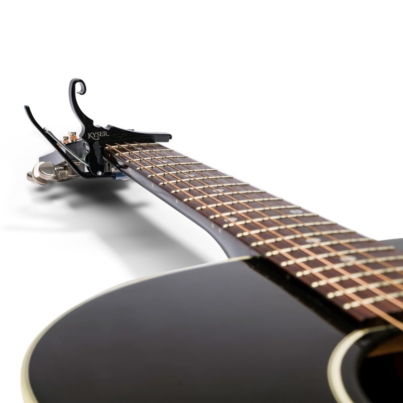 Kyser KGCBA [QUICK-CHANGE CAPO] (クラシックギター用/BLACK) 画像2