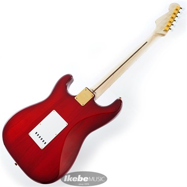 Fender (Japan Exclusive Series) Ritchie Kotzen Strat SSS (Transparent Red Burst) 画像2