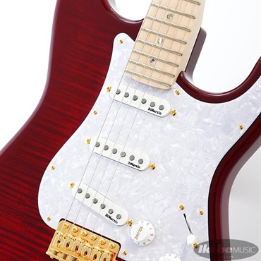 Fender (Japan Exclusive Series) Ritchie Kotzen Strat SSS (Transparent Red Burst) 画像3