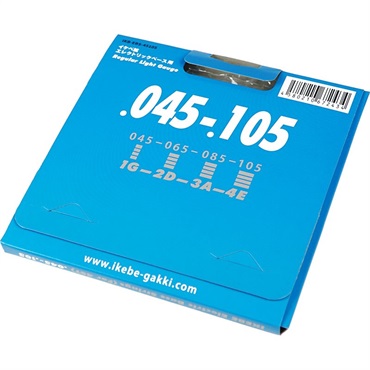 Ikebe Original Electric Bass Strings イケベ弦 エレキベース用 045-105 [Regular Light Gauge/IKB-EBS-45105] ×3セット 画像2