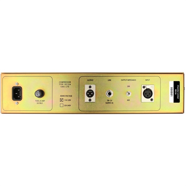 Chandler RS124 EMI/Abbey Road Tube Compressor(Stepped I/O)(真空管コンプレッサー)【お取り寄せ商品・納期別途ご連絡】 画像3