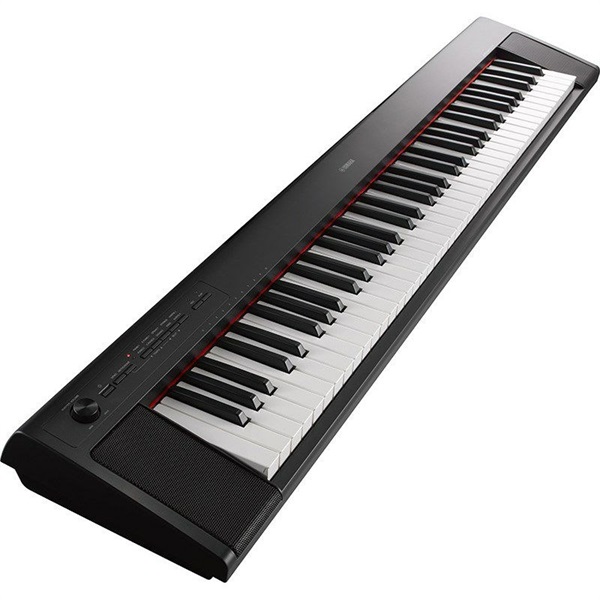 ピアジェーロ NP-32WH 76鍵盤 電子キーボード ペダル付き - 鍵盤楽器 