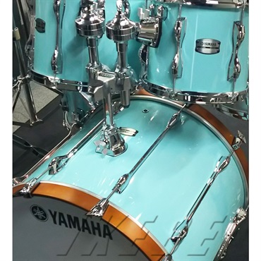 YAMAHA Recording Custom 4pc Drum Set [RBP6F3SFG + RBB2216SFG] 【BD22、FT16、TT12&10/SFG:サーフグリーン】 【お取り寄せ品】※受注停止中 画像8