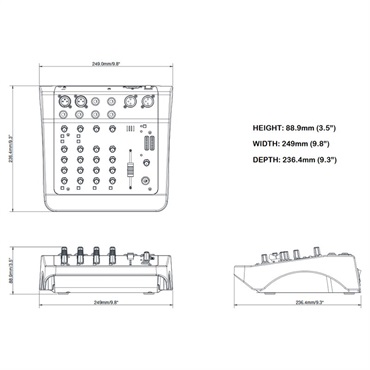 ALLEN&HEATH ZED-6 画像10