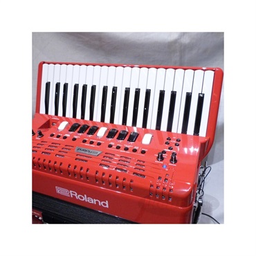 Roland FR-4X RD（ピアノタイプ・レッド）【純正ソフトケース付】【数量限定・高品質なイタリア製ショルダーストラッププレゼント！】【Vアコーディオン・中型モデル】 画像5