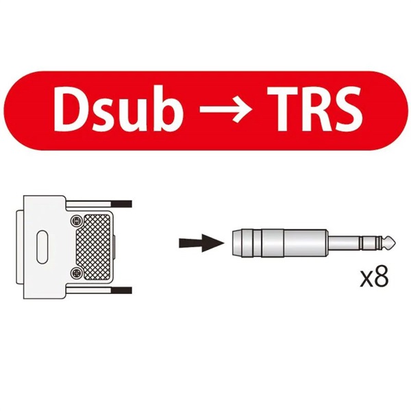 Oyaide PA-08 DT V2(Dsub-TRS)【3.0m】 画像3