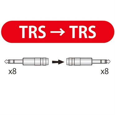 Oyaide PA-08 TRS V2(TRS-TRS)【1.5m】 画像2