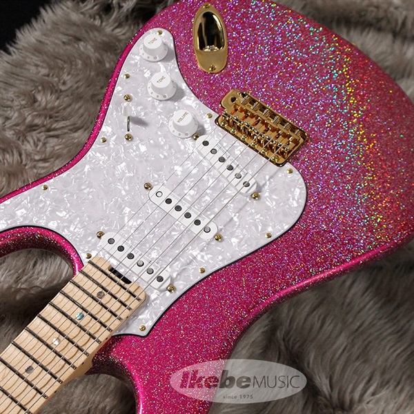 ESP SNAPPER Ohmura Custom [Takayoshi Ohmura Model] (Twinkle Pink/Maple) 【受注生産品】 画像3