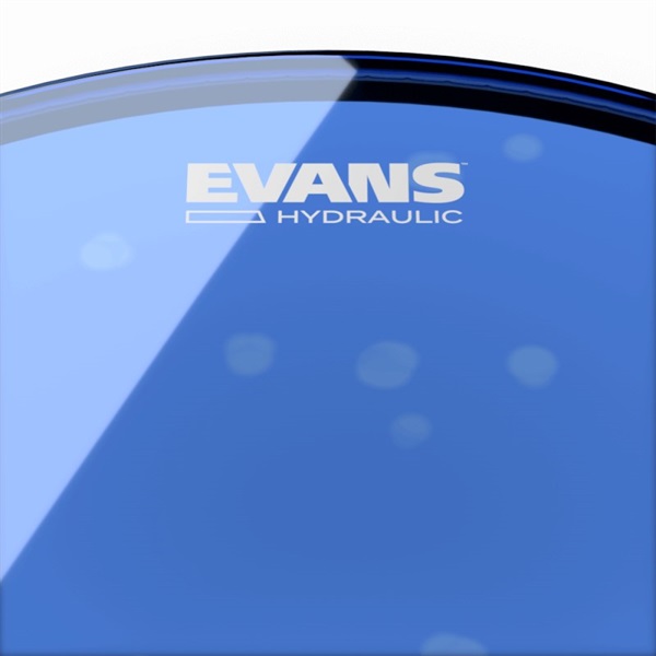 EVANS BD22HB [Hydraulic Blue 22 / Bass Drum] 【2ply ， 7mil + 7mil】 画像1