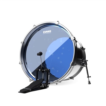 EVANS BD22HB [Hydraulic Blue 22 / Bass Drum] 【2ply ， 7mil + 7mil】 画像2