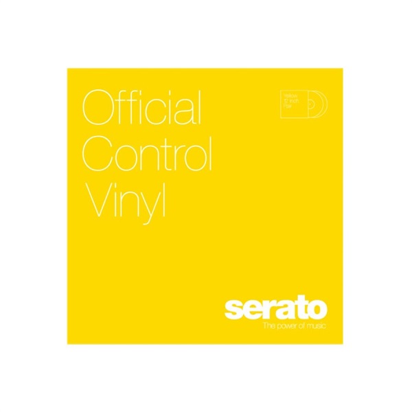 serato 12 Serato Control Vinyl [Yellow] 2枚組 セラート コントロール バイナル SCV-PF-YLW-2 (12インチサイズ) 画像2