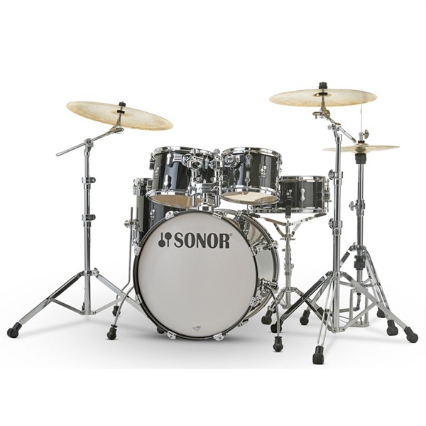 SONOR SN-AQ2ST #TSB [AQ2 STUDIO Shell Set / Transparent Stain Black] 【シンバル、ハードウェア別売】 画像1