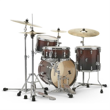 SONOR SN-AQ2BOP #TSB [AQ2 BOP Shell Set - Transparent Stain Black] 【シンバル、ハードウェア別売】※受注発注品 画像2