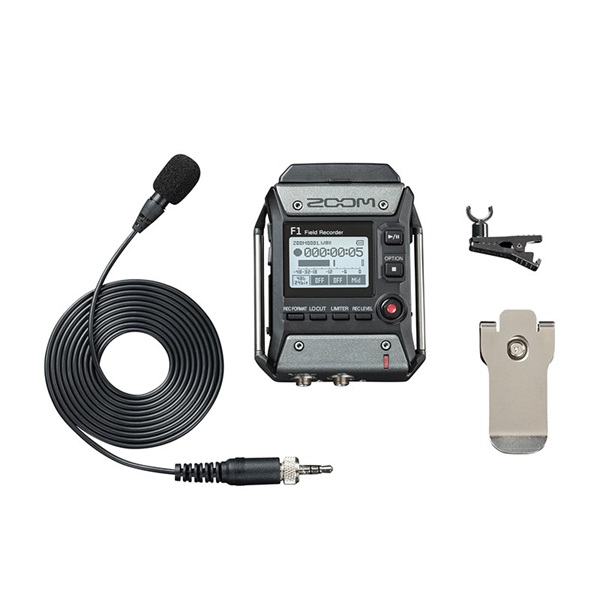 ZOOM F1-LP(Field Recorder + Lavalier Mic Pack)(お取り寄せ商品