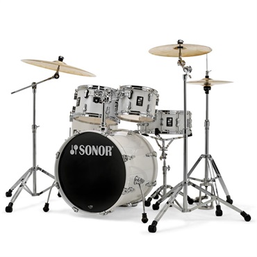 SONOR SN-AQ1ST #PW [AQ1 STUDIO Set / PIANO WHITE]【ハードウェア付属 / シンバル別売】 画像1