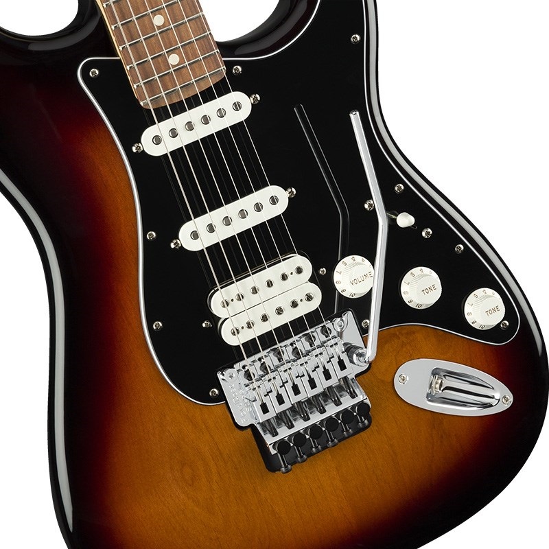 Fender MEX Player Stratocaster with Floyd Rose HSS (3-Color Sunburst/Pau Ferro) [Made In Mexico] 画像3