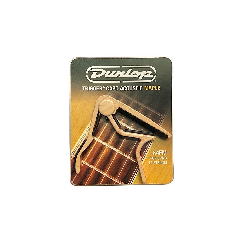 Dunlop (Jim Dunlop) TRIGGER ACOUSTIC GUITAR CAPOS [フラットタイプ] 84FM（メープル） 画像2