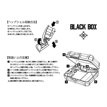 stokyo Black Box Cartridge Case (Red)(ヘッドシェル・カートリッジ・レコード針ケース) 画像3