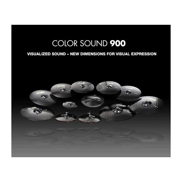 PAiSTe Color Sound 900 Black Heavy HiHat 14 pair 【お取り寄せ品】 画像1