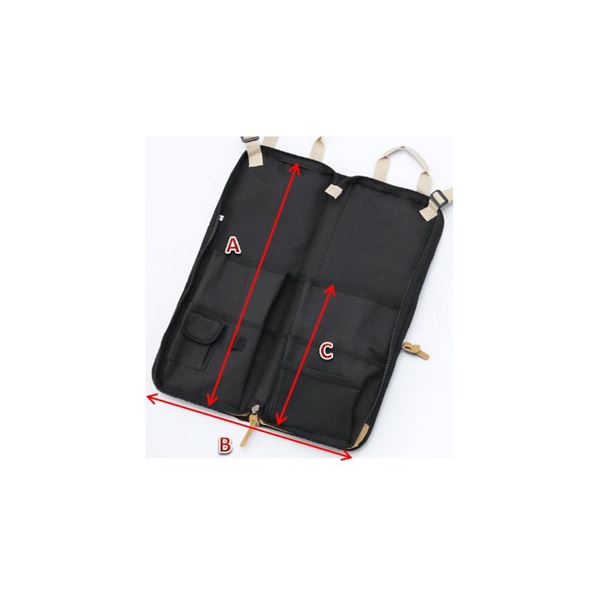 TAMA TSB24BK [ POWERPAD DESIGNER COLLECTION STICK BAG BLACK(ブラック)] 画像5