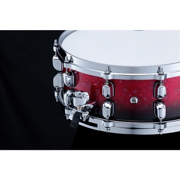 TAMA Starclassic Walnut/Birch Snare Drum 14×5.5 - Lacquer Phantasm Oyster [WBSS55-LPO] 画像2