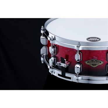 TAMA Starclassic Walnut/Birch Snare Drum 14×5.5 - Lacquer Phantasm Oyster [WBSS55-LPO] 画像3